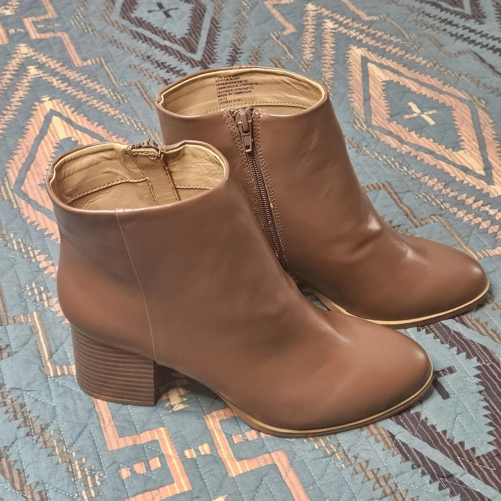 J‎ Crew heeled ankle boots